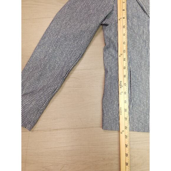 KOCH Made in USA Striped Blazer in Lightweight Cotton-Linen Feel, Size S - Picture 3 of 12
